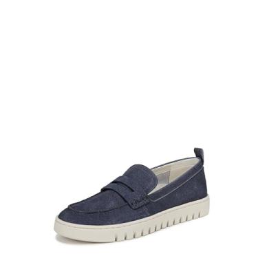 Imagem de Vionic Mocassim feminino Uptown, Camurça jeans escura, 41