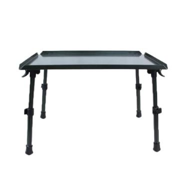 Imagem de IEUDNS Mesa de acampamento dobrável leve, compacta, multifuncional, resistente, mesa de portátil para churrasco, viagens, festas, pátio, trailer, L