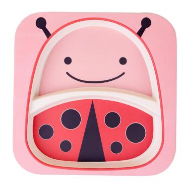 Imagem de Prato com Divisórias 21cm Joaninha Cazza