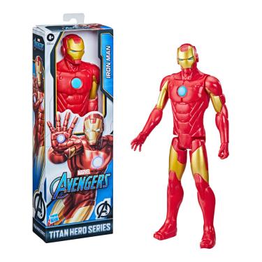 Imagem de Boneco Avenger Titan Hero Iron Man 30cm E7873 - Hasbro
