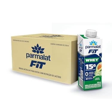 Imagem de Parmalat Fit Bebida Proteica Abacate 15g de Proteína 250mL – 18 Unidades