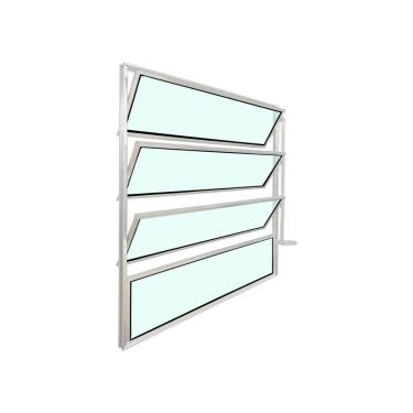 Imagem de Vitro Basculante de Alumínio Branco 80x100