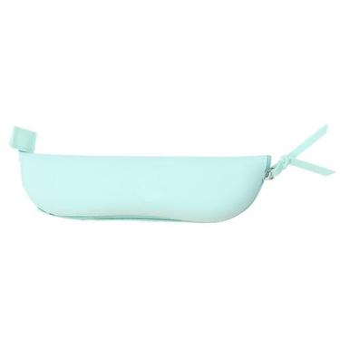 Imagem de Saco de maquiagem de lápis de caneta de silicone com zíper estojo de m