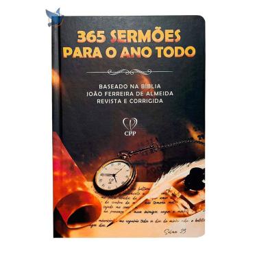 Imagem de Livro 365 Sermões Para O Ano Todo ARC Capa Dura