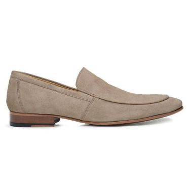 Imagem de Sapato Social Palha Em Couro Tamanho Grande 45885 - Madok, 48