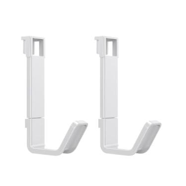 Imagem de 2 PCs Game Controller & Headsets Hanger Holder Convenient Storage No Screws Applicable for PS5 Slim Game Console