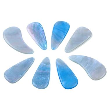 Imagem de ZJchao Guzheng Finger Picks, Guzheng Nail Picks Silicone Protetores de Unhas Delicados Suavemente para Uso Doméstico (Cor da nuvem)