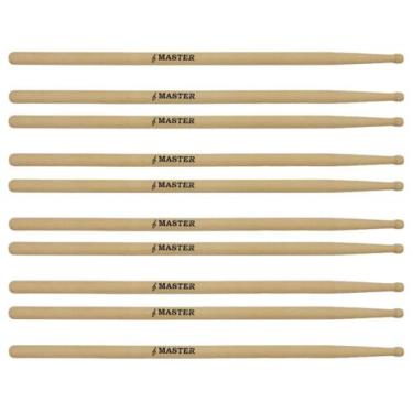 Imagem de Kit 5 Pares de Baquetas Liverpool MT-11 p/ Repique