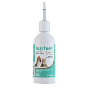 Imagem de AURIVET CLEAN PH NEUTRO 120ML(limpeza de ouvido) - VETNIL