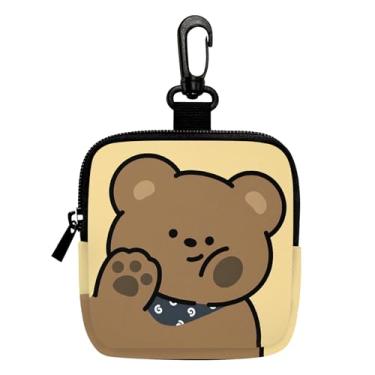 Imagem de Porta-chaves mini porta-moedas, bolsa multifuncional para chaves, moedas, fone de ouvido, batom 2, LCS multicolorido 28762, Tendência