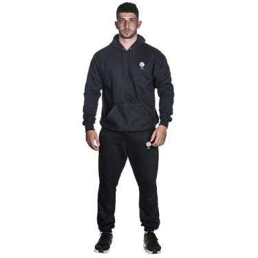 Imagem de Kit Conjunto De Moletom Calça E Blusa De Frio Neon Liso Ou Estampado -