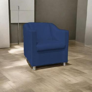 Imagem de Poltrona Decorativa TillakTilla Consultório Recepção Sala Suede - Atac