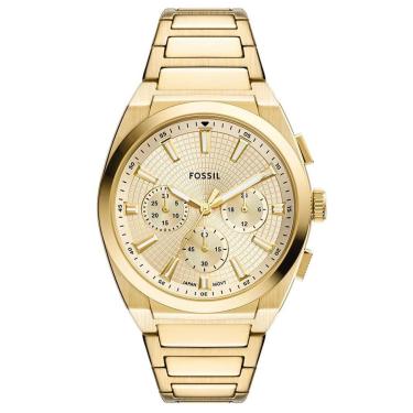 Imagem de Relógio Fossil Masculino Everett Dourado - FS6119/1DN Relógio Fossil Masculino Everett - FS6119/1DN-Masculino