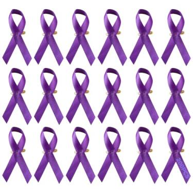 Imagem de Fita de alfinetes 200 peças para causa de conscientização, alfinetes de lapela a granel, eventos de caridade para, apoio à saúde e atividades antiviolência, memorial para, com acabamento acetinado