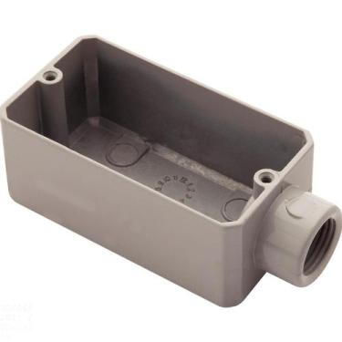 Imagem de Condulete fixo 3/4" tipo "E" - sem tampa / rosca BSP / com pintura ele