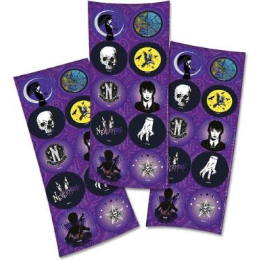 Imagem de Adesivo Redondo - Wandinha - 30 unidades - Festcolor - Rizzo