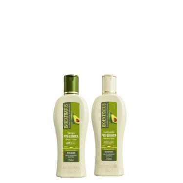 Imagem de Kit Shampoo + Condicionador Pós Química 250ml - Bio Extratus