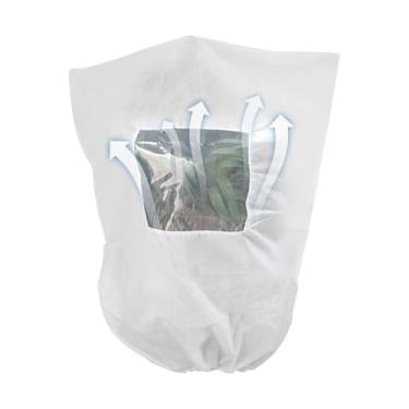 Imagem de Proteção Contra Geadas Para Plantas | Proteção para Jardim com Cordão Ajustável,Manta Outdoor Não Tecida para Arbustos de Estufa e Vegetais,Para Estufas Tomateiras Árvores