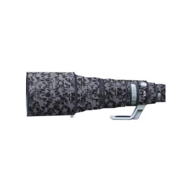 Imagem de COMEOXO Capa de lente para Canon EF 600 mm F/4 L is II USM camuflagem capa de proteção para lente de câmera (cor #camuflagem digital - à prova d'água) capa de chuva