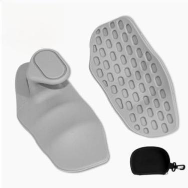 Imagem de Luvas de Grip para Academia - Proteção Mão em Borracha Ergonômica Levantamento pesos Pull-ups Treinamento e Exercícios Físicos Homens Mulheres