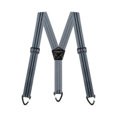 Imagem de Suspensórios Masculinos Reforçados Para Trabalho Com Costura Oculta Em