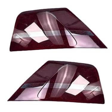 Imagem de compatível com vw golf 7 2014-2017 tampa da lente da luz traseira do carro abajur tampas da lâmpada traseira escudo(Outside A Pair)