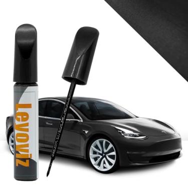 Imagem de QIAHEE Tinta de retoque para carros Tesla Model 3/Y/X/S, reparo automático de arranhões profundos, apaga arranhões automotivos, caneta de retoque para remoção de pinos para vários carros, 11,3 g