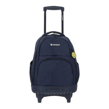 Imagem de Mochila de Roda Xtrem Cross Samsonite Mala Escola Passeio, Azul
