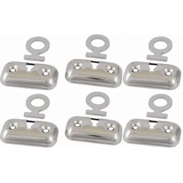 Imagem de Suporte Para Defensa Em Inox Lanchas Barcos 6 Unidades - Noster