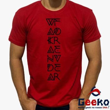Imagem de Camiseta Pantera Negra 100% Algodão Wakanda Forever Black Panther Geek