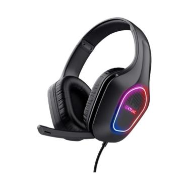 Imagem de Headset Gamer GXTrust 416 Zirox, Multiplataforma P3, Iluminação LED, Microfone Dobrável, - 25331-Unissex