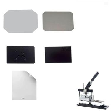 Imagem de Conjunto de folhas de ímã de geladeira regulares 100/500/1000 - 3x2 e 3,5x2,5 para máquina de adesivos e prensa de botão, rolo de 80 m, ideal para artesanato DIY, decoração de casa e projetos