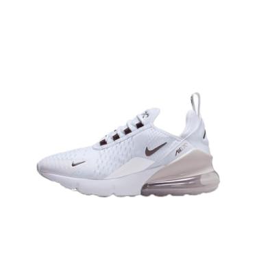 Imagem de Nike Tênis infantil Air Max 270 (943345-119, branco/violeta platinado/bordô), Branco/Platinum Violet/Burgundy Crush, 18
