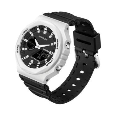 Imagem de Relógio De Pulso Masculino À Prova d'Água, Esportivo, Militar, Quartz,