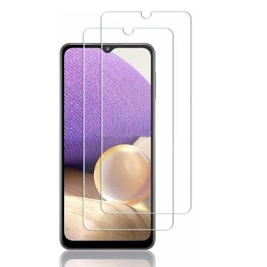 Imagem de Vidro temperado de 6,5", para Samsung Galaxy A32 5G, 2 Filmes de Vidro Protetores de Tela