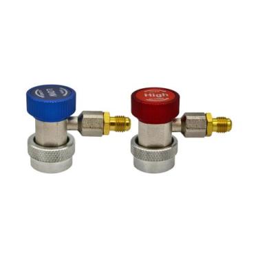 Imagem de Adaptador De Cilindro De Gás R134a Ajustável Com Conector De Liberação