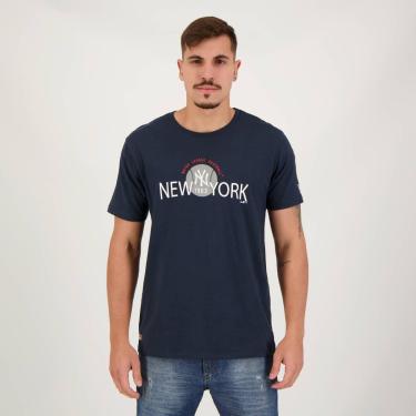 Imagem de Camiseta New Era Classic Core MLB New York Yankees MBV23TSH021 Masculina-Masculino
