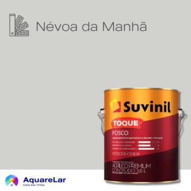 Imagem de Toque Fosco Suvinil 3,2L, NÉVOA DA MANHÃ