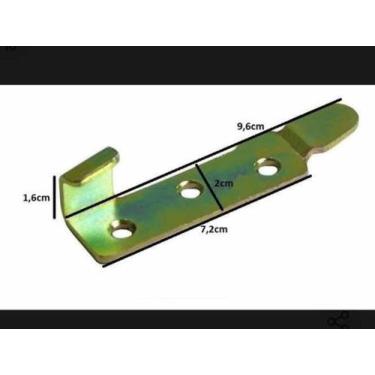 Imagem de Kit Ferragem Cama 08 Pçs (para 01cama) Promoção - comercialoliveira