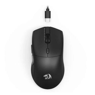 Imagem de Mouse Gamer Redragon Neva, 26000DPI, 6 Botões, Preto - Preto - Unissex - Único-Unissex