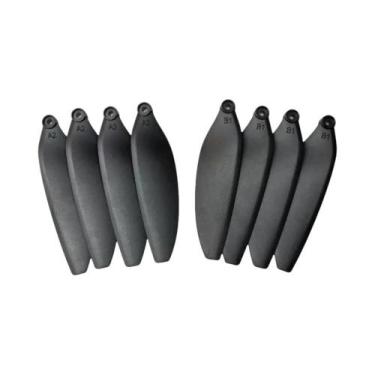 Imagem de Hélices Dobráveis Universais Pretas De 64mm E 70mm Para Drones E Quadr