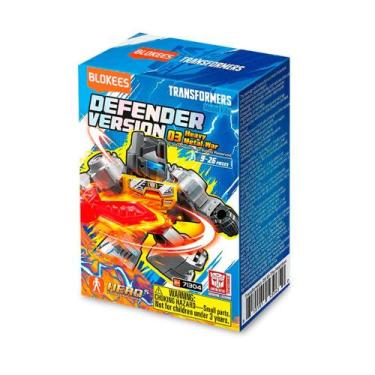 Imagem de Boneco Blokees Transformers Defender Version Heavy Metal