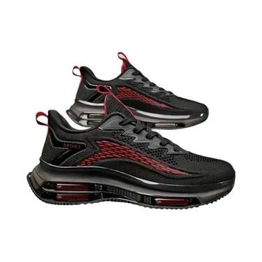 Imagem de Tênis Casuais De Basquete Vermelhos Para Homens, Alta Qualidade, Tênis