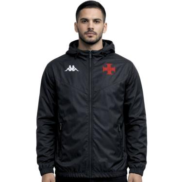 Imagem de Jaqueta Kappa Corta Vento Supp Vasco 25 Esportivo/Casual