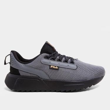 Imagem de Tênis Fila Freestyle lI Masculino, Grafite, Laranja, 40