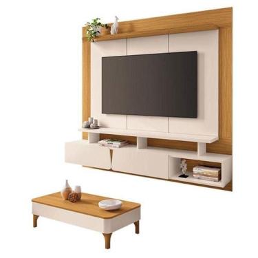 Imagem de Home Suspenso Zenith Off White Cinamomo Com Mesa De Centro Liz Off Whi