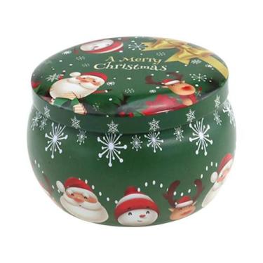 Imagem de Caixa De Doces De Natal Para Crianças, Chocolates, Velas Aromáticas, O