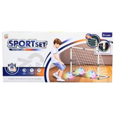 Imagem de Kit Futebol Sport Set com Bola e 2 Traves ZG270-409 - Dorémi