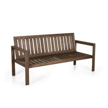 Imagem de Banco de Jardim 3 Lugares Madeira Maciça Yescasa
