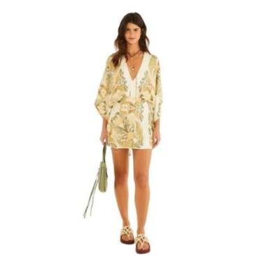 Imagem de Vestido Farm Rio Curto Jardim de Mar-Feminino